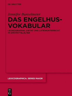 cover image of Das Engelhusvokabular